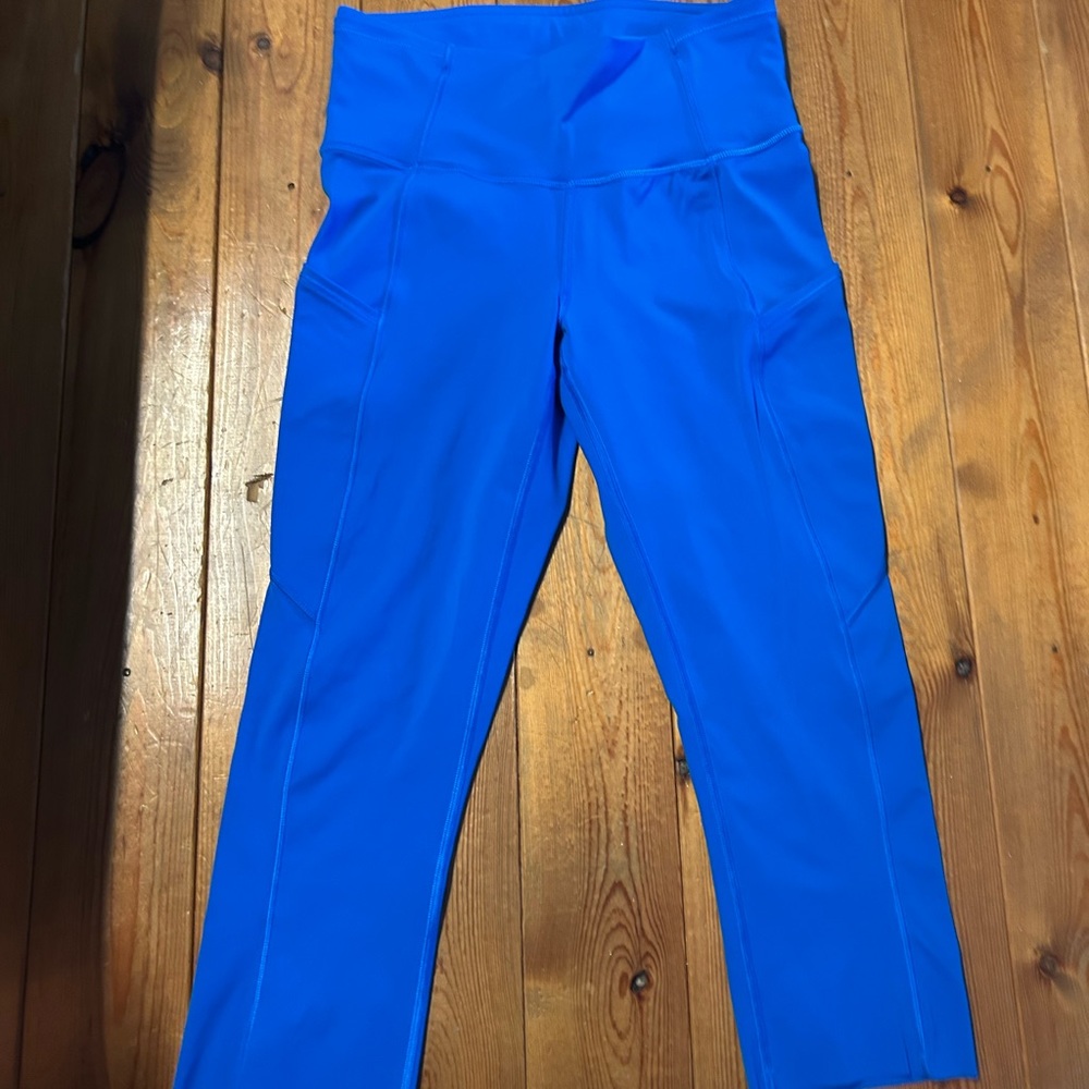 Lululemon Fast and Free High-Rise Crop 23 poolside